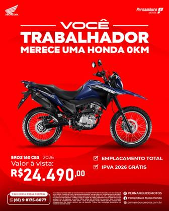 HONDA NXR 160 BROS CBS 